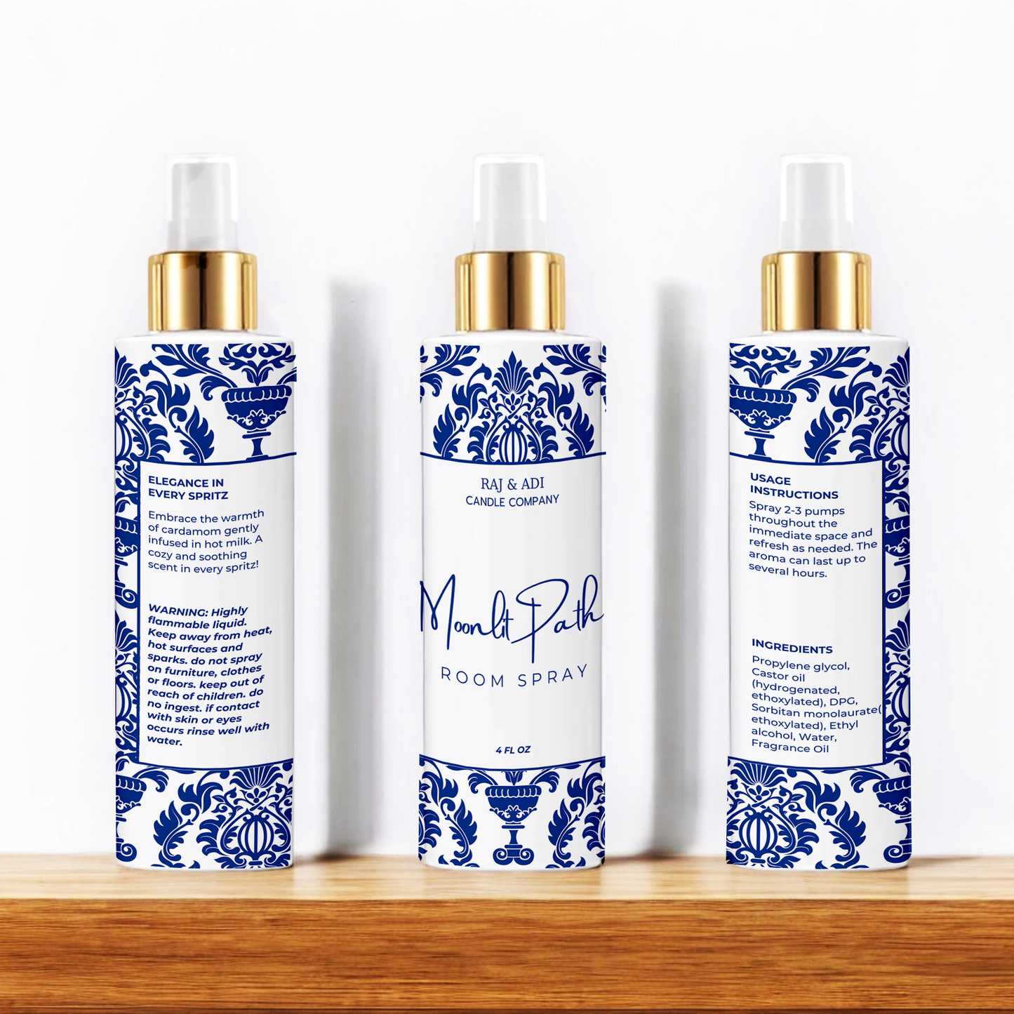 Moonlit Path Room Spray - 4 oz | Luxe, Airy & Addictive | Long-Lasting Home Fragrance